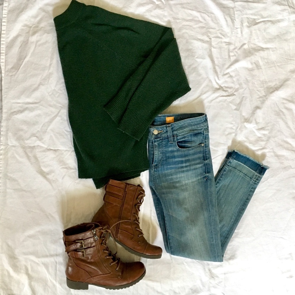 Pilcro and the Letterpress Ankle Cut Jeans